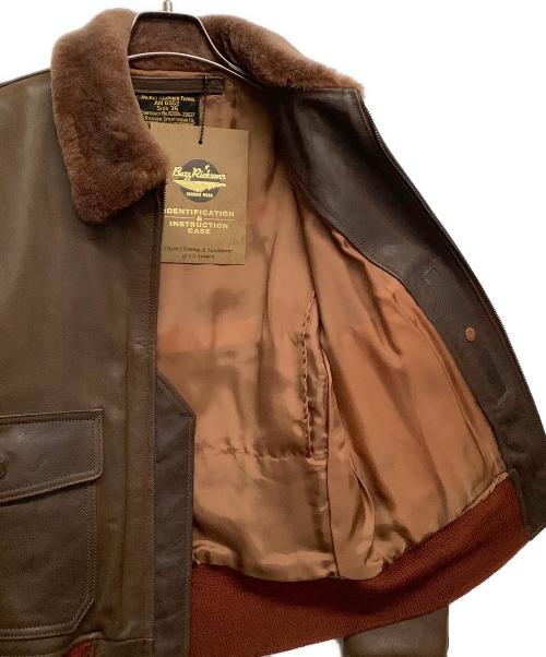 BUZZ RICKSON'S（バズリクソンズ）BUZZ RICKSON'S (バズリクソンズ) G-1フライトジャケット ブラウン サイズ:36の古着・服飾アイテム