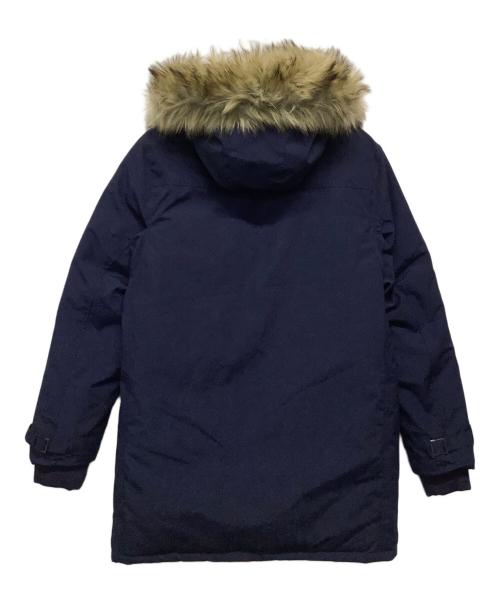 POLO RALPH LAUREN（ポロ・ラルフローレン）POLO RALPH LAUREN (ポロ・ラルフローレン) ファー付ダウンコート ネイビー サイズ:Sの古着・服飾アイテム