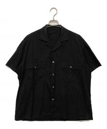 Porter Classic（ポータークラシック）の古着「半袖シャツ」｜ブラック