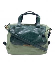 ART/BERG（アートバーグ）の古着「2WAYバッグ」｜グリーン