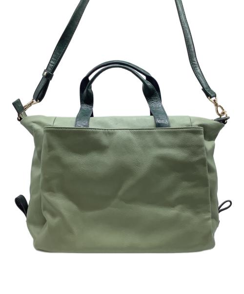 ART/BERG（アートバーグ）ART/BERG (アートバーグ) 2WAYバッグ グリーンの古着・服飾アイテム