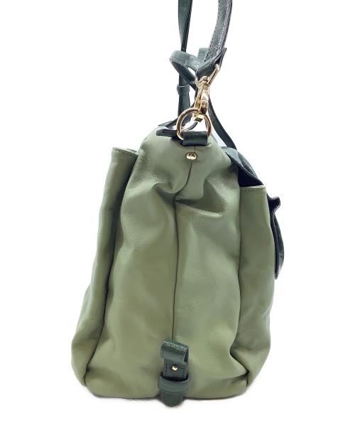 ART/BERG（アートバーグ）ART/BERG (アートバーグ) 2WAYバッグ グリーンの古着・服飾アイテム