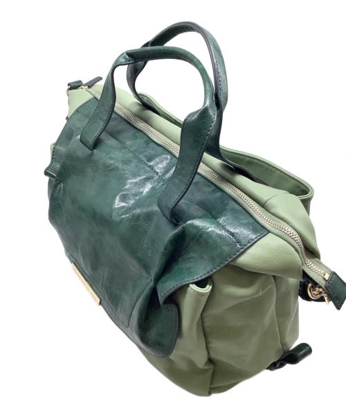 ART/BERG（アートバーグ）ART/BERG (アートバーグ) 2WAYバッグ グリーンの古着・服飾アイテム