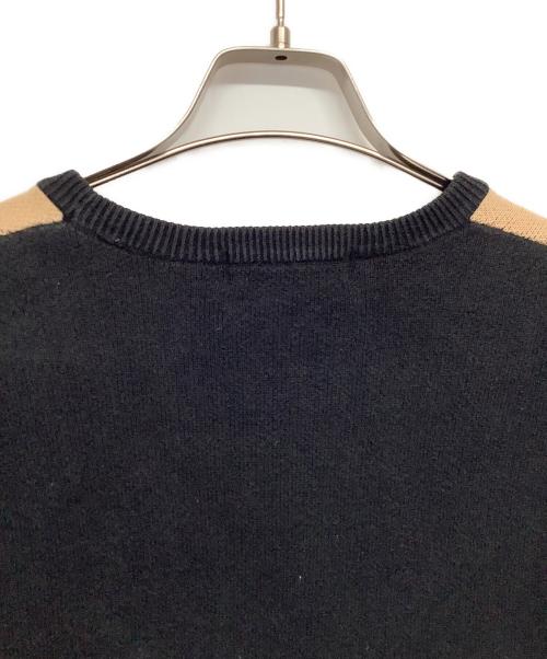 SUPREME（シュプリーム）SUPREME (シュプリーム) Logo Repeat Sweater ブラウン×ブラック サイズ:Sの古着・服飾アイテム