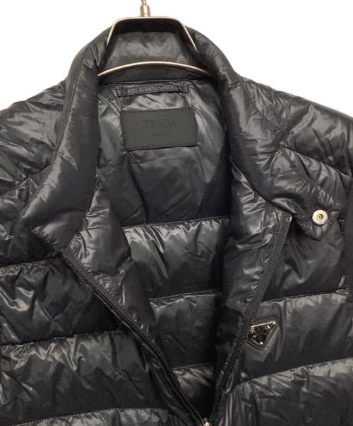 PRADA（プラダ）PRADA (プラダ) ダウンベスト ブラック サイズ:52の古着・服飾アイテム
