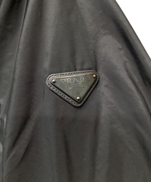 PRADA（プラダ）PRADA (プラダ) ジップアップパーカー ブラック サイズ:Lの古着・服飾アイテム