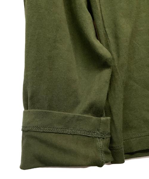 PRADA（プラダ）PRADA (プラダ) 長袖カットソー オリーブ サイズ:Lの古着・服飾アイテム