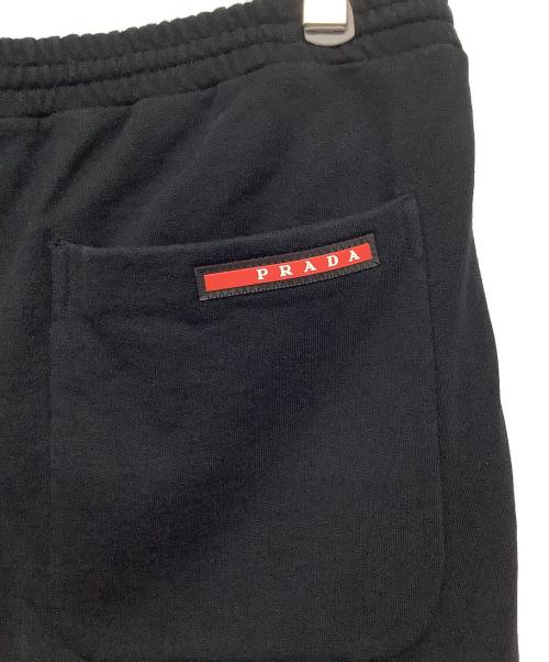PRADA（プラダ）PRADA (プラダ) スウェットパンツ ブラック サイズ:Lの古着・服飾アイテム