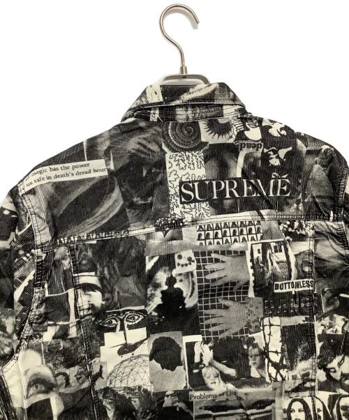 SUPREME（シュプリーム）SUPREME (シュプリーム) vibrations corduroy trucker jacket グレー サイズ:Lの古着・服飾アイテム