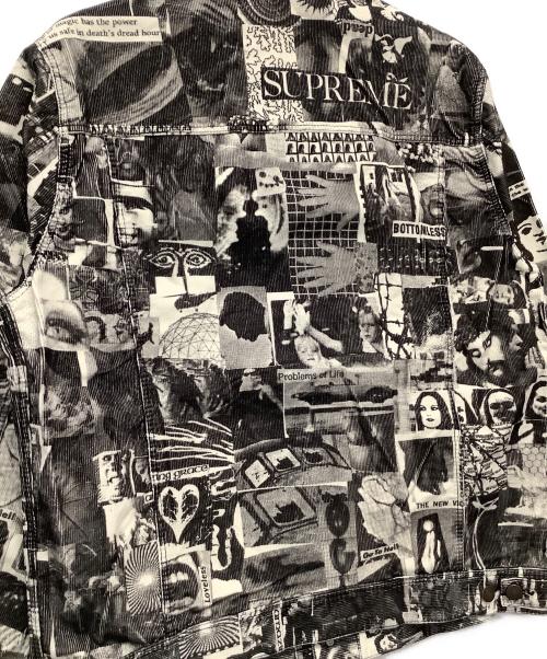 SUPREME（シュプリーム）SUPREME (シュプリーム) vibrations corduroy trucker jacket グレー サイズ:Lの古着・服飾アイテム