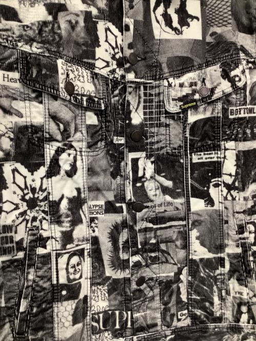 SUPREME（シュプリーム）SUPREME (シュプリーム) vibrations corduroy trucker jacket グレー サイズ:Lの古着・服飾アイテム