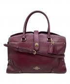 COACHコーチ）の古着「2WAYショルダーバッグ」｜レッド