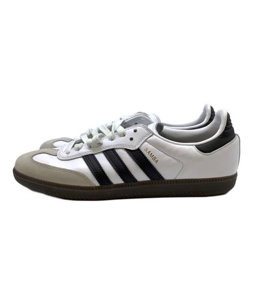 adidas（アディダス）adidas (アディダス) ローカットスニーカー　SAMBA ADV adidas originals ホワイト×ブラック サイズ:27.5cmの古着・服飾アイテム