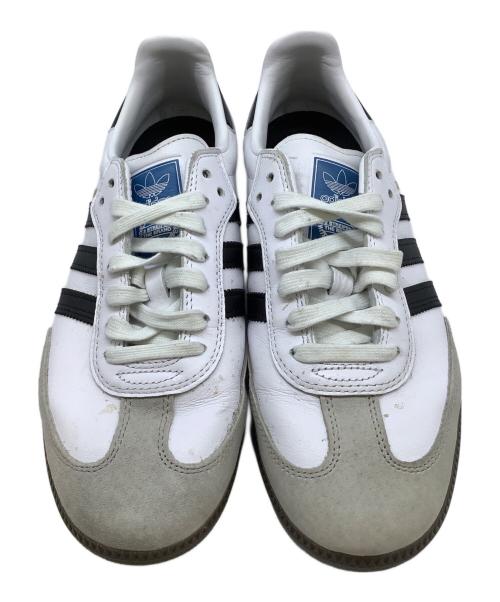 adidas（アディダス）adidas (アディダス) ローカットスニーカー　SAMBA ADV adidas originals ホワイト×ブラック サイズ:27.5cmの古着・服飾アイテム