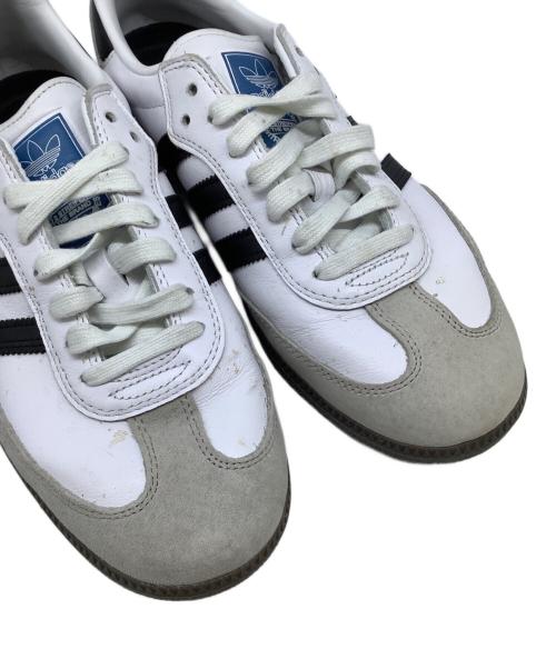 adidas（アディダス）adidas (アディダス) ローカットスニーカー　SAMBA ADV adidas originals ホワイト×ブラック サイズ:27.5cmの古着・服飾アイテム