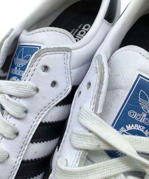adidas（アディダス）adidas (アディダス) ローカットスニーカー　SAMBA ADV adidas originals ホワイト×ブラック サイズ:27.5cmの古着・服飾アイテム