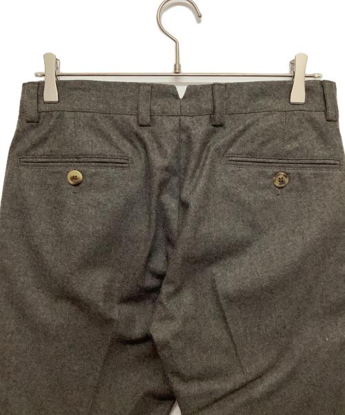 BRUNELLO CUCINELLI（ブルネロクチネリ）BRUNELLO CUCINELLI (ブルネロクチネリ) ウールスラックス ブラウン サイズ:Mの古着・服飾アイテム