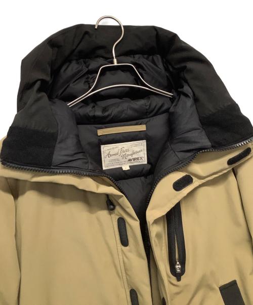 AVIREX（アヴィレックス）AVIREX (アヴィレックス) ダウンジャケット カーキ サイズ:Fの古着・服飾アイテム