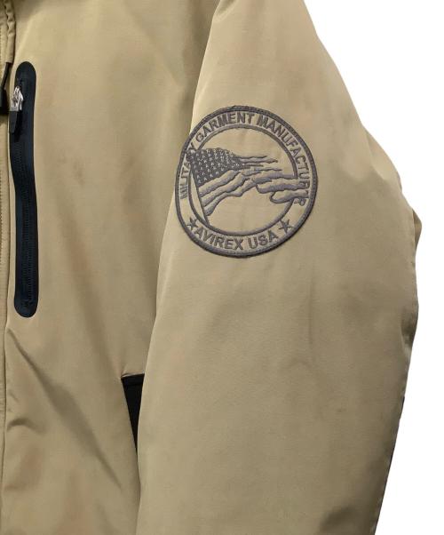 AVIREX（アヴィレックス）AVIREX (アヴィレックス) ダウンジャケット カーキ サイズ:Fの古着・服飾アイテム