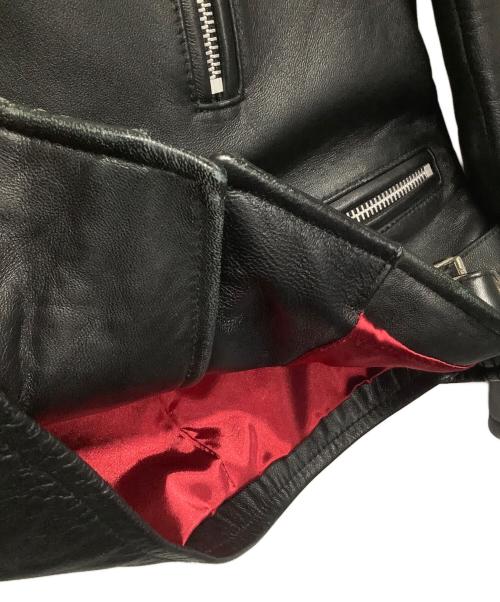 JACKROSE（ジャックローズ）JACKROSE (ジャックローズ) ライダースジャケット ブラック サイズ:3の古着・服飾アイテム