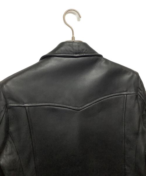 JACKROSE（ジャックローズ）JACKROSE (ジャックローズ) ライダースジャケット ブラック サイズ:3の古着・服飾アイテム