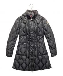 MONCLER（モンクレール）の古着「LONキルティングダウンコート」｜ブラック