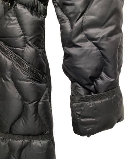 MONCLER（モンクレール）MONCLER (モンクレール) LONキルティングダウンコート ブラック サイズ:00の古着・服飾アイテム