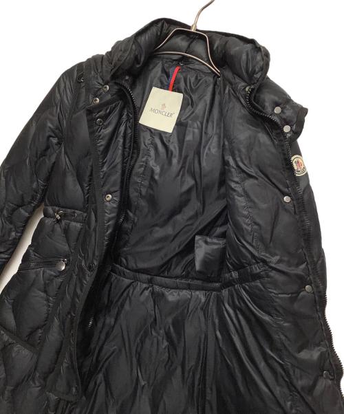 MONCLER（モンクレール）MONCLER (モンクレール) LONキルティングダウンコート ブラック サイズ:00の古着・服飾アイテム