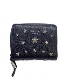 JIMMY CHOO（ジミーチュウ）の古着「コンパクトウォレット」｜ブラック
