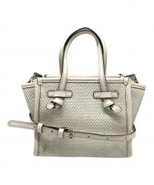 GIANNI CHIARINI（ジャンニ キアリーニ）の古着「2WAYバッグ」｜アイボリー