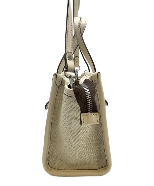 GIANNI CHIARINI（ジャンニ キアリーニ）GIANNI CHIARINI (ジャンニ キアリーニ) 2WAYバッグ アイボリーの古着・服飾アイテム