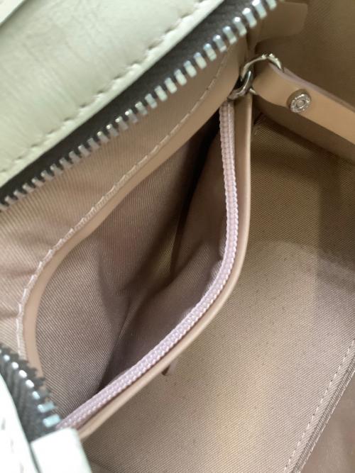 GIANNI CHIARINI（ジャンニ キアリーニ）GIANNI CHIARINI (ジャンニ キアリーニ) 2WAYバッグ アイボリーの古着・服飾アイテム