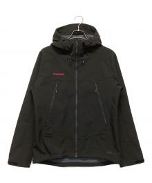 MAMMUT（マムート）の古着「フーデッドジャケット」｜ブラック
