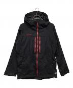 MAMMUTマムート）の古着「フーデッドジャケット」｜ブラック