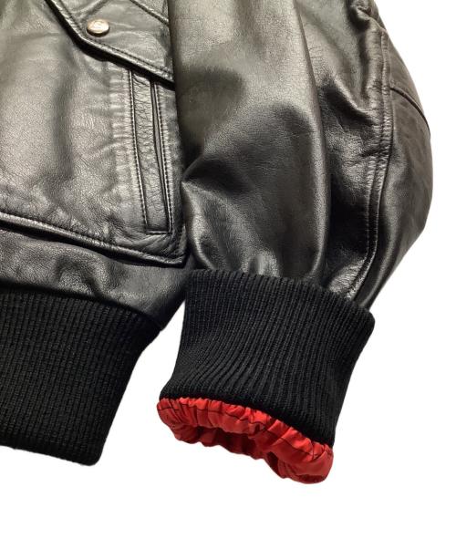 BOLDOR（ボルドール）BOLDOR (ボルドール) レザージャケット ブラック サイズ:Mの古着・服飾アイテム