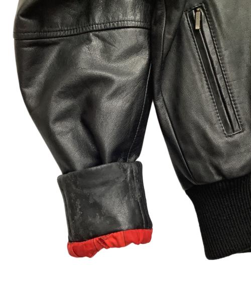 BOLDOR（ボルドール）BOLDOR (ボルドール) レザージャケット ブラック サイズ:Mの古着・服飾アイテム