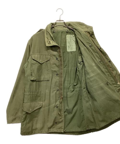 US ARMY（ユーエスアーミー）US ARMY (ユーエスアーミー) 80'sＭ-65フィールドジャケット オリーブ サイズ:Mの古着・服飾アイテム