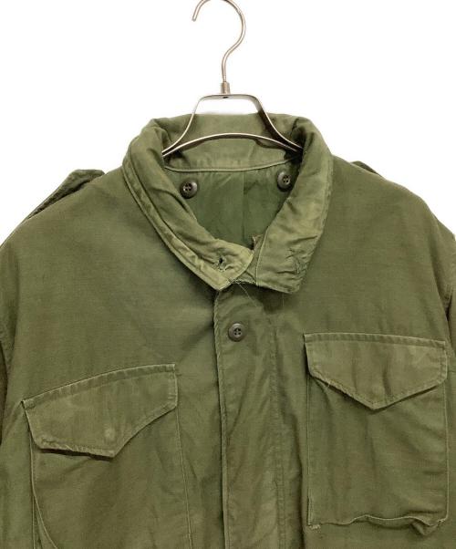 US ARMY（ユーエスアーミー）US ARMY (ユーエスアーミー) 80'sＭ-65フィールドジャケット オリーブ サイズ:Mの古着・服飾アイテム