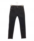 glambグラム）の古着「カラーパンツ」｜ブラック