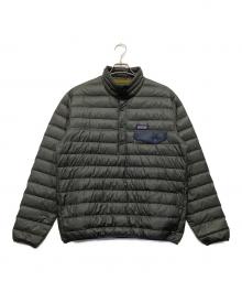 Patagonia（パタゴニア）の古着「スナップT プルオーバーダウンジャケット」｜グレー