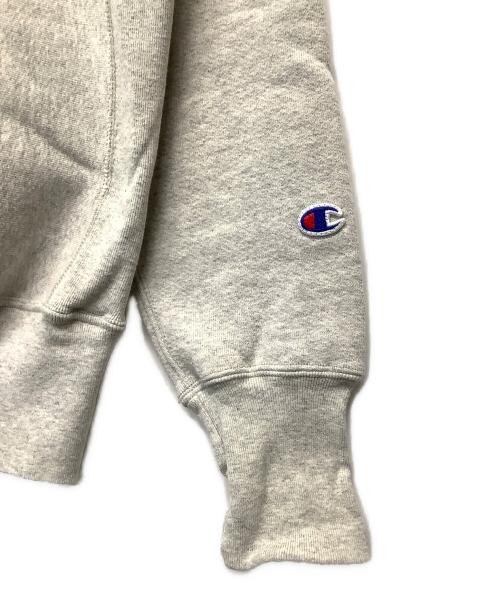 Champion（チャンピオン）Champion (チャンピオン) プルオーバーパーカー　Champion  リバースウィーブ  ライトグレー サイズ:Lの古着・服飾アイテム