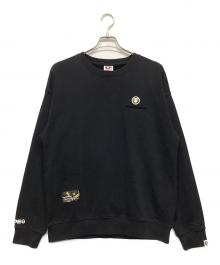 A BATHING APE（アベイシングエイプ）の古着「スウェット」｜ブラック