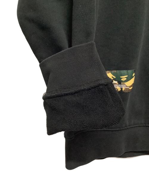 A BATHING APE（アベイシングエイプ）A BATHING APE (アベイシングエイプ) スウェット ブラック サイズ:Lの古着・服飾アイテム
