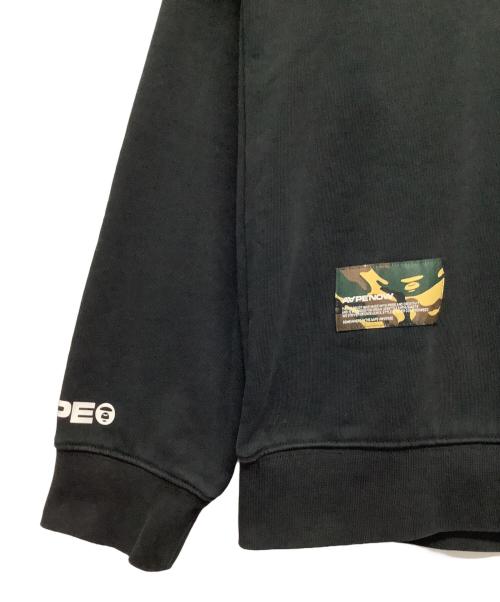 A BATHING APE（アベイシングエイプ）A BATHING APE (アベイシングエイプ) スウェット ブラック サイズ:Lの古着・服飾アイテム