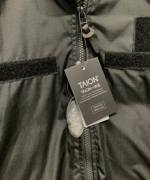 TAION（タイオン）TAION (タイオン) ダウンジャケット ブラック サイズ:S 未使用品の古着・服飾アイテム