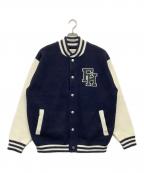 Firsthandファーストハンド）の古着「スタジャン」｜ネイビー