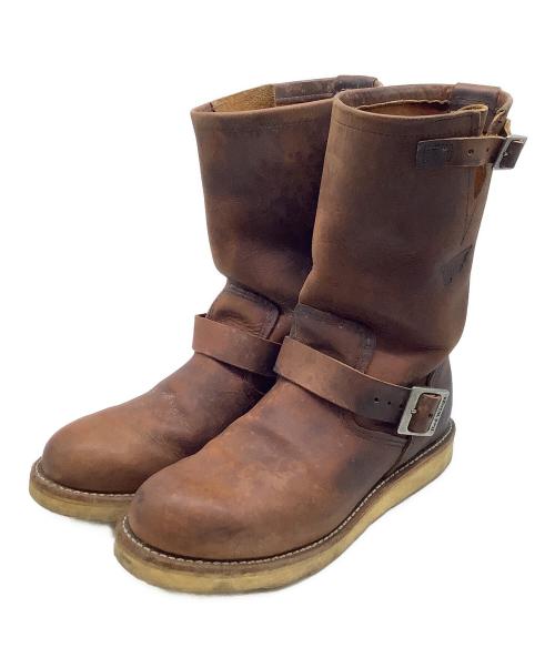 RED WING（レッドウィング）RED WING (レッドウィング) エンジニアブーツ ブラウン サイズ:27の古着・服飾アイテム