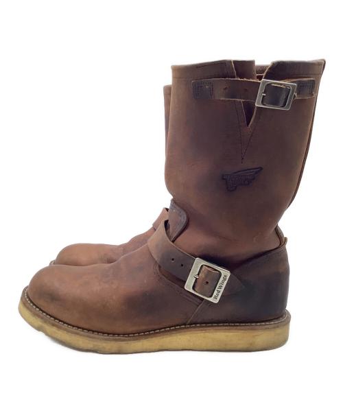 RED WING（レッドウィング）RED WING (レッドウィング) エンジニアブーツ ブラウン サイズ:27の古着・服飾アイテム