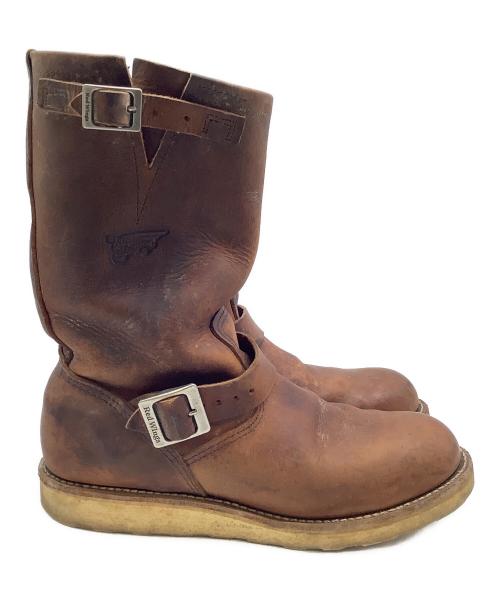 RED WING（レッドウィング）RED WING (レッドウィング) エンジニアブーツ ブラウン サイズ:27の古着・服飾アイテム