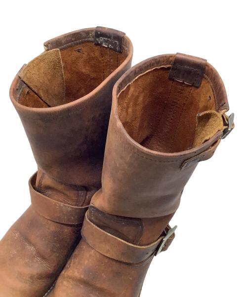 RED WING（レッドウィング）RED WING (レッドウィング) エンジニアブーツ ブラウン サイズ:27の古着・服飾アイテム